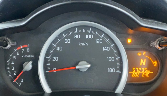 2015 Maruti Celerio VXI AGS, Petrol, Automatic, 57,337 km, Odometer Image
