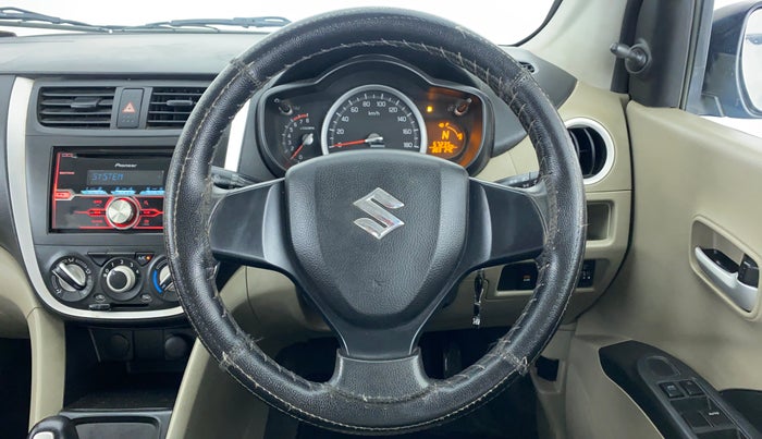 2015 Maruti Celerio VXI AGS, Petrol, Automatic, 57,337 km, Steering Wheel Close Up