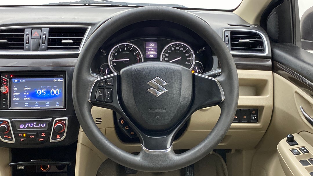 Steering Wheel Close Up
