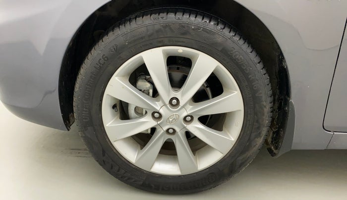 2013 Hyundai Verna FLUIDIC 1.6 VTVT SX, Petrol, Manual, 76,479 km, Left Front Wheel