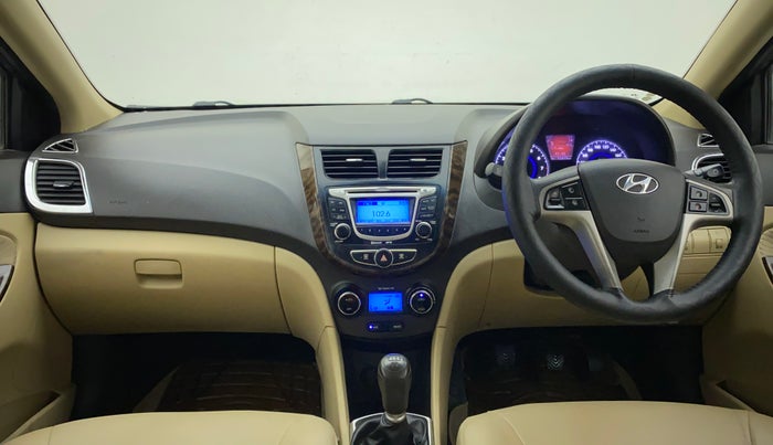 2013 Hyundai Verna FLUIDIC 1.6 VTVT SX, Petrol, Manual, 76,479 km, Dashboard