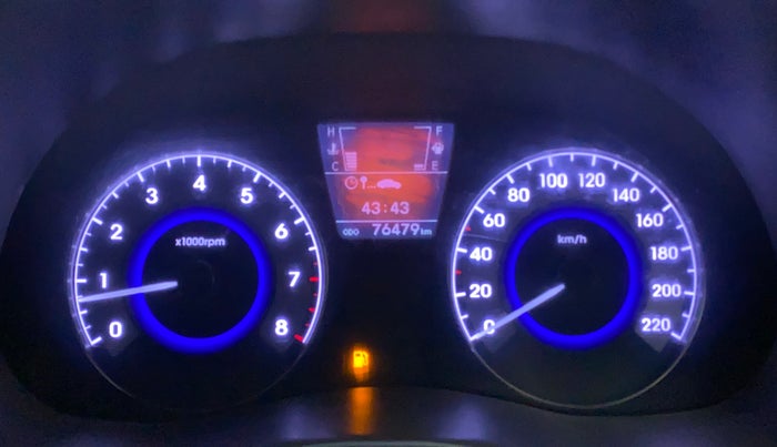 2013 Hyundai Verna FLUIDIC 1.6 VTVT SX, Petrol, Manual, 76,479 km, Odometer Image