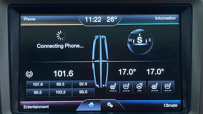 LINCOLN MKX-Infotainment System