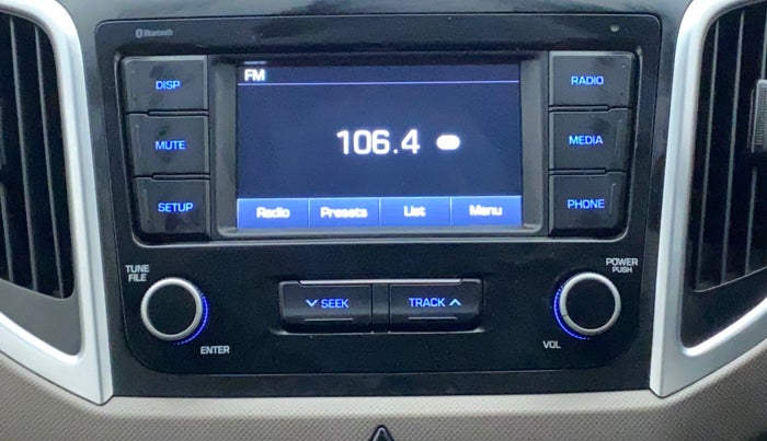 2018 Hyundai Creta E PLUS 1.6 PETROL, Petrol, Manual, 44,002 km, Infotainment System