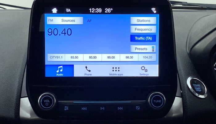 2019 Ford Ecosport 1.5 TITANIUM PLUS TI VCT AT, Petrol, Automatic, 14,257 km, Infotainment System