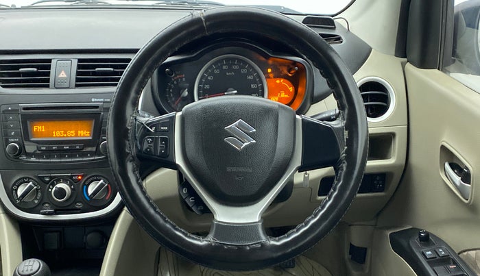 2014 Maruti Celerio ZXI, Petrol, Manual, 41,482 km, Steering Wheel Close Up