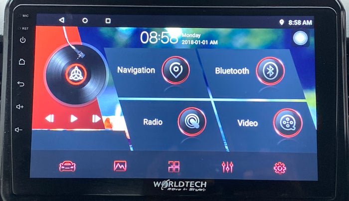 2018 Maruti IGNIS DELTA 1.2, Petrol, Manual, 54,509 km, Touchscreen Infotainment System