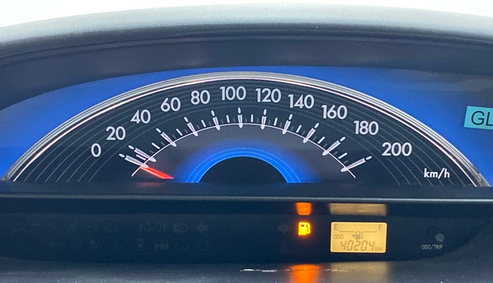 2013 Toyota Etios G, Petrol, Manual, 40,269 km, Odometer Image