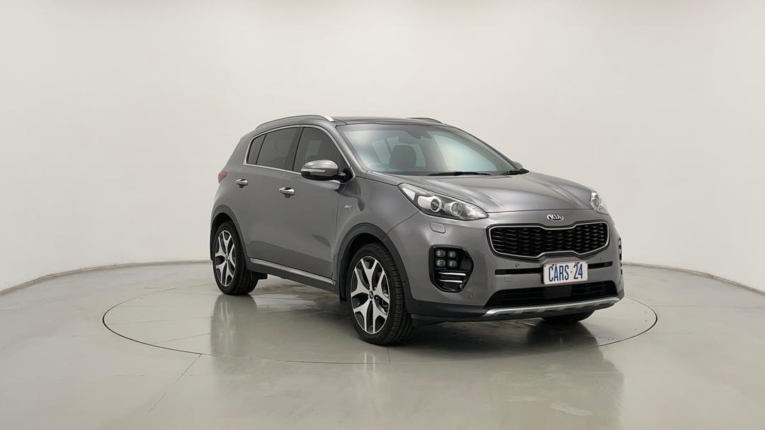2016 Kia Sportage Platinum (awd) Gt Line, Automatic, 114056 km, Right Front Diagonal (45- Degree) View