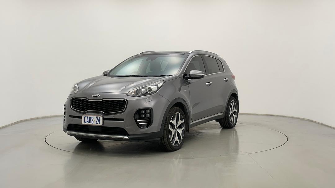 2016 Kia Sportage Platinum (awd) Gt Line, Automatic, 114056 km, Left Front Diagonal (45- Degree) View