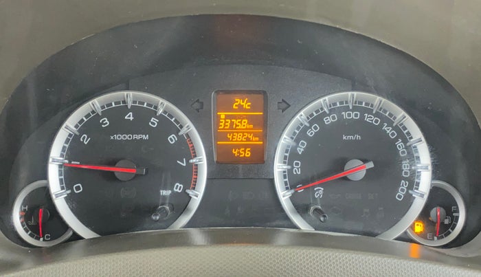 2014 Maruti Ertiga ZXI, Petrol, Manual, 43,824 km, Odometer Image
