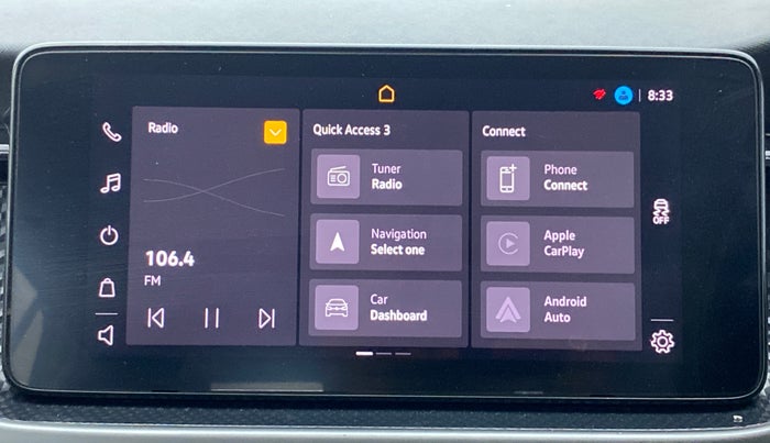 2021 Skoda KUSHAQ AMBITION 1.0L TSI MT, Petrol, Manual, 61,718 km, Apple CarPlay and Android Auto