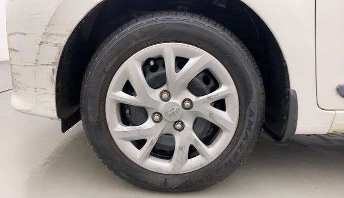 2018 Hyundai Grand i10 MAGNA 1.2 KAPPA VTVT, CNG, Manual, 24,039 km, Left Front Wheel