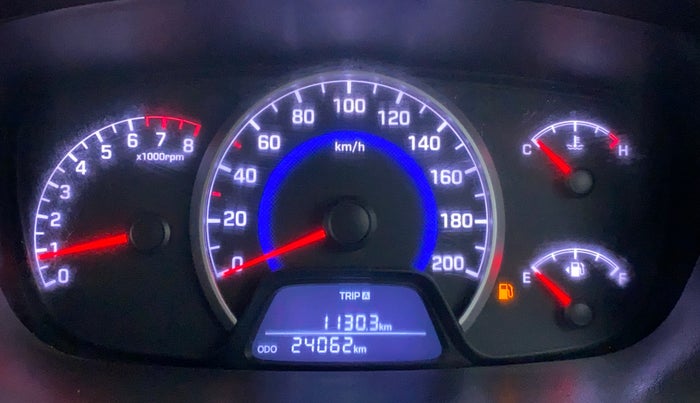 2018 Hyundai Grand i10 MAGNA 1.2 KAPPA VTVT, CNG, Manual, 24,039 km, Odometer Image