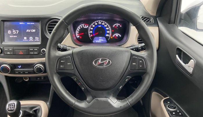 2019 Hyundai Grand i10 ASTA 1.2 VTVT, Petrol, Manual, 32,881 km, Steering Wheel Close Up