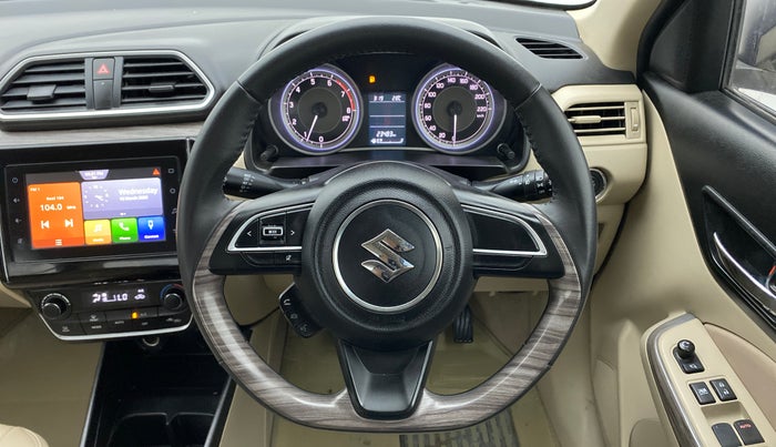 2020 Maruti Dzire ZXI, Petrol, Manual, 23,483 km, Steering Wheel Close Up