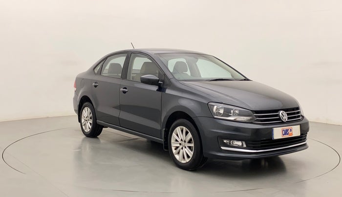 2016 Volkswagen Vento HIGHLINE PETROL AT, Petrol, Automatic, 54,777 km, Right Front Diagonal