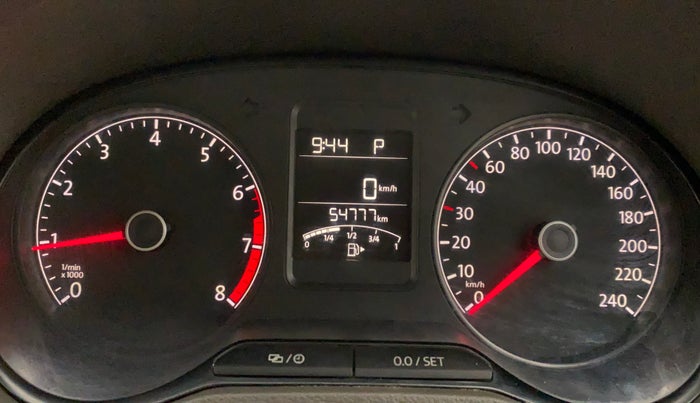 2016 Volkswagen Vento HIGHLINE PETROL AT, Petrol, Automatic, 54,777 km, Odometer Image