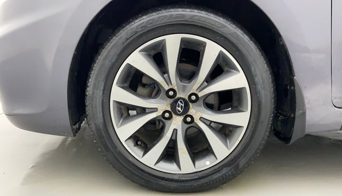 2014 Hyundai Verna FLUIDIC 1.6 SX CRDI, Diesel, Manual, 74,548 km, Left Front Wheel
