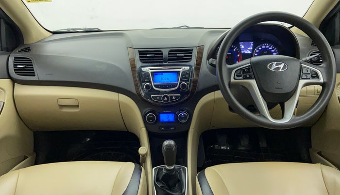 2014 Hyundai Verna FLUIDIC 1.6 SX CRDI, Diesel, Manual, 74,548 km, Dashboard