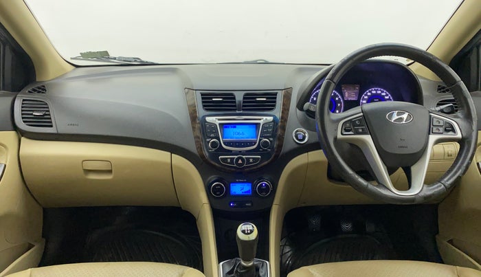 2013 Hyundai Verna FLUIDIC 1.6 VTVT SX OPT, Petrol, Manual, 27,360 km, Dashboard