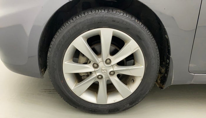2013 Hyundai Verna FLUIDIC 1.6 VTVT SX OPT, Petrol, Manual, 27,360 km, Left Front Wheel