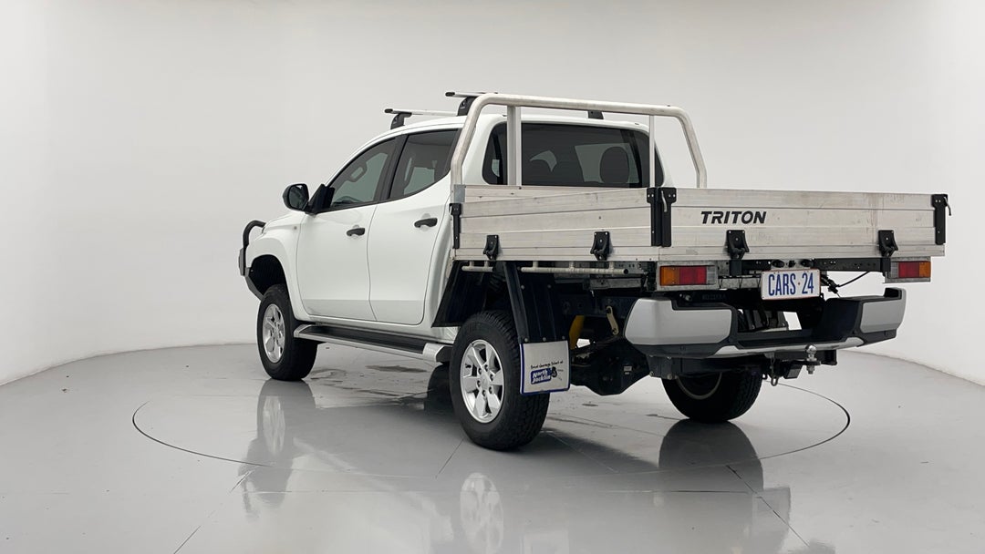 2021 Mitsubishi Triton Glx+ (4x4), Automatic, 16646 km, Left Back Diagonal (45- Degree) View