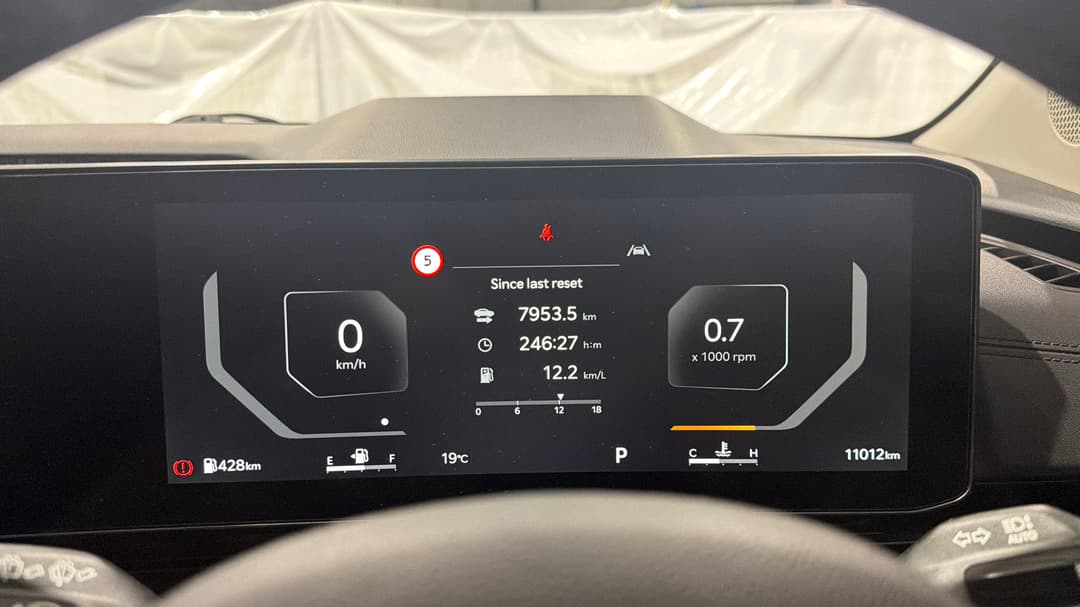 2025 Kia Carnival Gt-line, Automatic, 11012 km, Odometer View