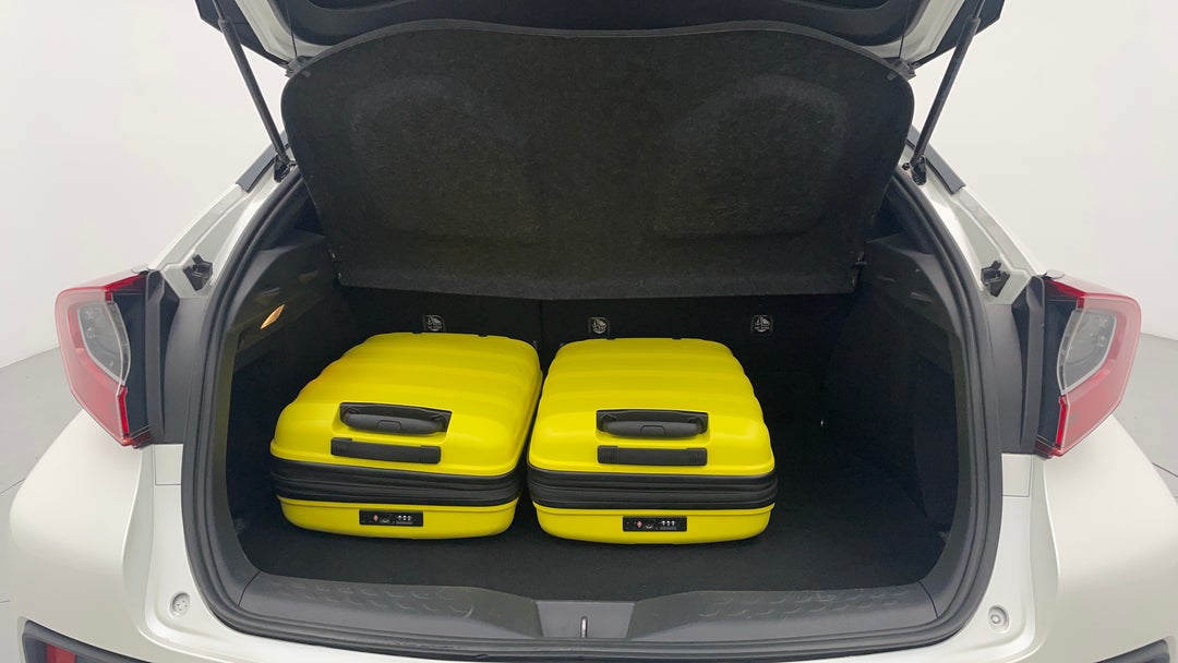 Boot Inside View with Luggage
