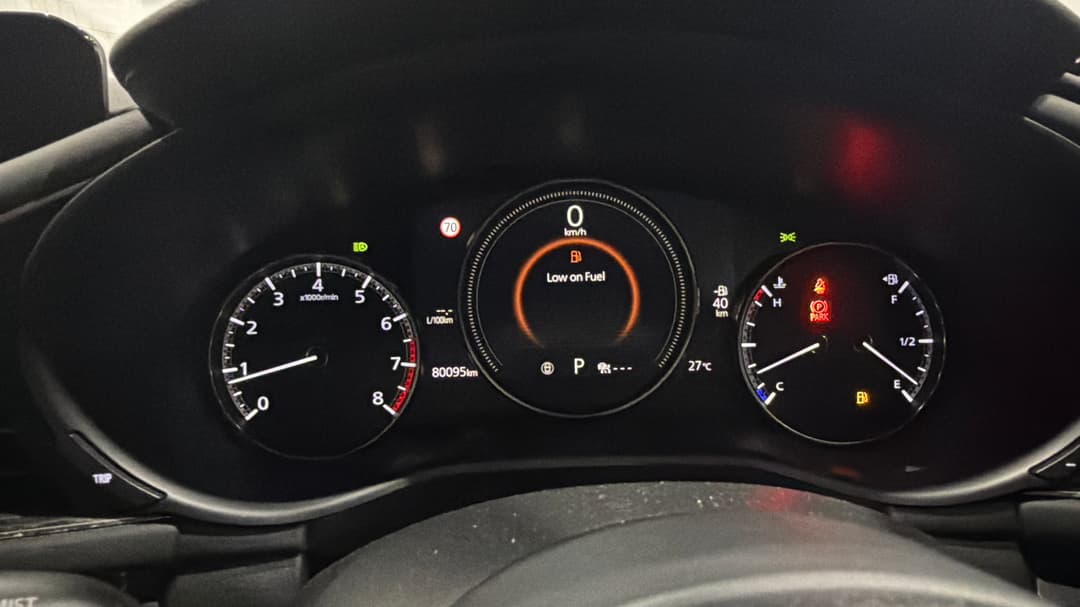 2020 Mazda 3 G25 Evolve, Automatic, 80095 km, Odometer View