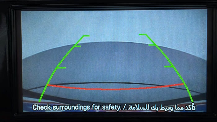 MITSUBISHI PAJERO-Parking Camera (Rear View)