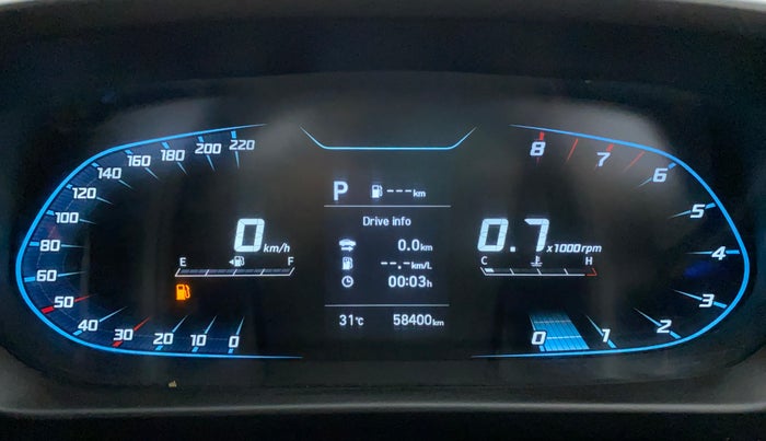 2020 Hyundai NEW I20 ASTA 1.2 AT, Petrol, Automatic, 58,670 km, Odometer Image