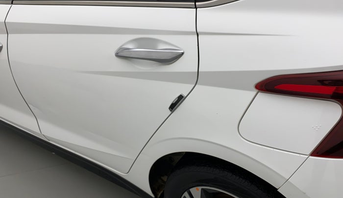 2020 Hyundai NEW I20 ASTA 1.2 AT, Petrol, Automatic, 58,670 km, Left quarter panel - Paint has minor damage