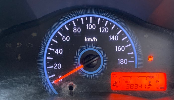 2019 Datsun Redi Go T (O), Petrol, Manual, 38,425 km, Odometer Image