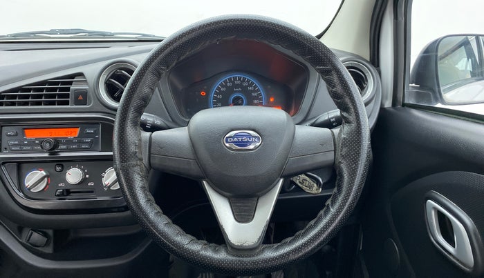 2019 Datsun Redi Go T (O), Petrol, Manual, 38,425 km, Steering Wheel Close Up