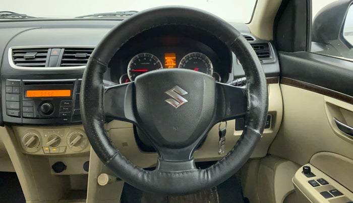 2013 Maruti Swift Dzire VXI, Petrol, Manual, 51,515 km, Steering Wheel Close Up