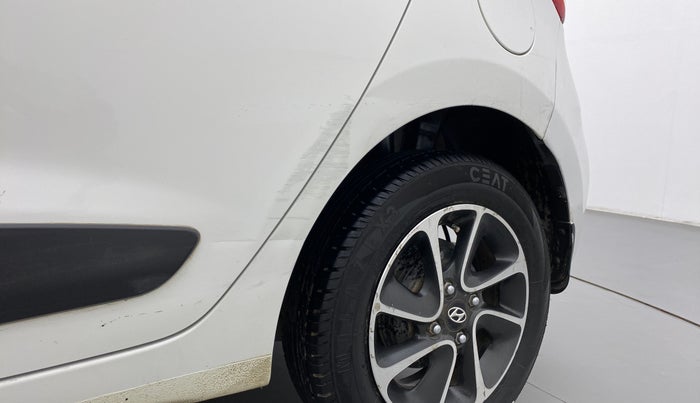 2017 Hyundai Grand i10 ASTA 1.2 (O) VTVT, Petrol, Manual, 53,512 km, Left quarter panel - Minor scratches