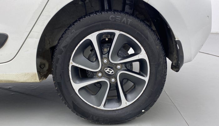2017 Hyundai Grand i10 ASTA 1.2 (O) VTVT, Petrol, Manual, 53,512 km, Left Rear Wheel