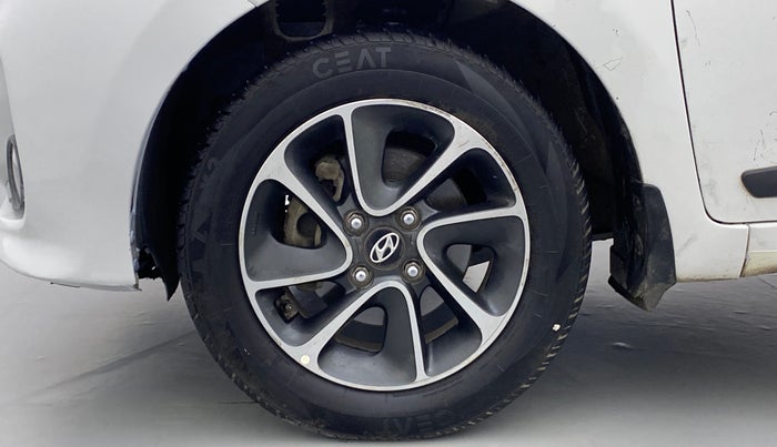 2017 Hyundai Grand i10 ASTA 1.2 (O) VTVT, Petrol, Manual, 53,512 km, Left Front Wheel