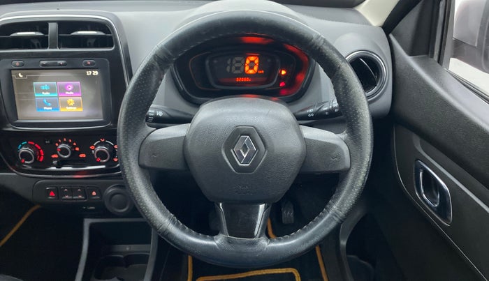 2019 Renault Kwid 1.0 RXT Opt, Petrol, Manual, 52,060 km, Steering Wheel Close Up