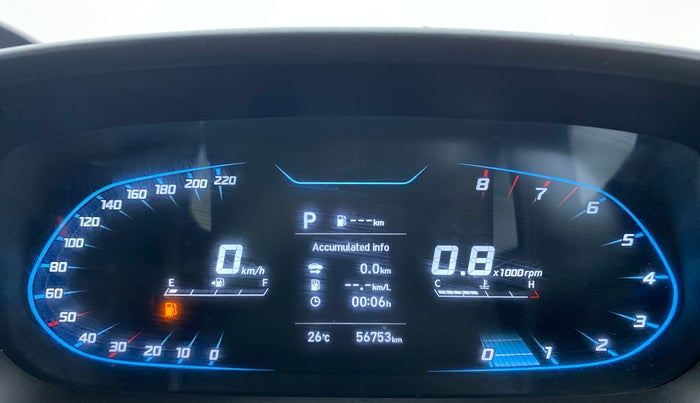 2021 Hyundai NEW I20 ASTA (O) 1.0 TURBO GDI DCT, Petrol, Automatic, 56,908 km, Odometer Image