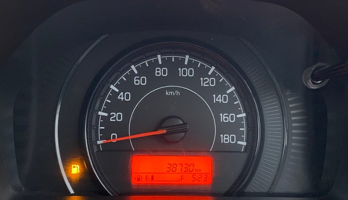 2019 Maruti New Wagon-R VXI 1.0, Petrol, Manual, 38,730 km, Odometer Image