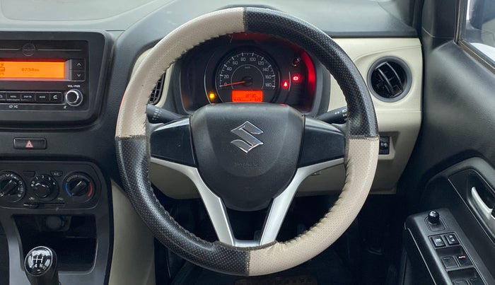 2019 Maruti New Wagon-R VXI 1.0, Petrol, Manual, 38,730 km, Steering Wheel Close Up