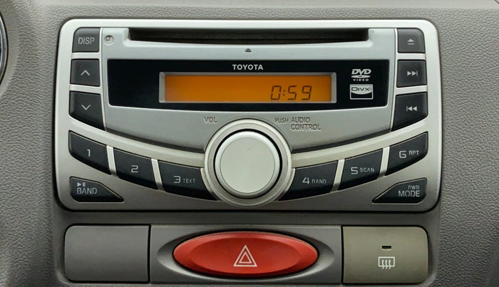 2011 Toyota Etios VX, Petrol, Manual, 1,15,500 km, Infotainment System