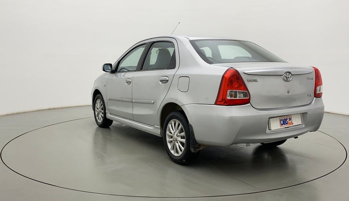 2011 Toyota Etios VX, Petrol, Manual, 1,15,500 km, Left Back Diagonal