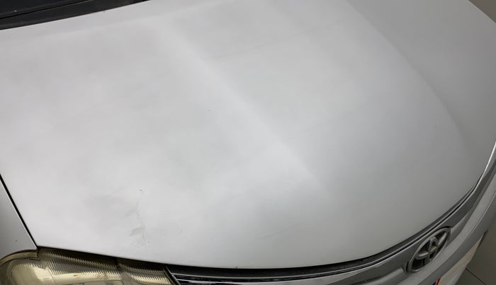 2011 Toyota Etios VX, Petrol, Manual, 1,15,500 km, Bonnet (hood) - Slightly dented