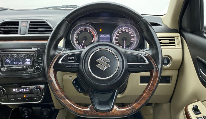 2017 Maruti Dzire ZXI AMT, Petrol, Automatic, 32,795 km, Steering Wheel Close Up