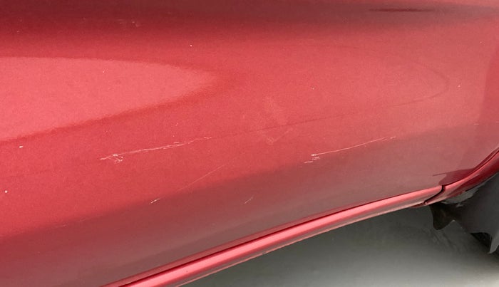 2017 Datsun Redi Go T (O), Petrol, Manual, 18,908 km, Driver-side door - Minor scratches