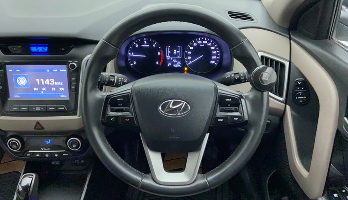 2017 Hyundai Creta 1.6 CRDI SX PLUS AUTO, Diesel, Automatic, 46,231 km, Steering Wheel Close Up