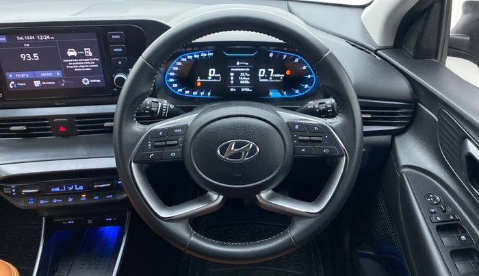 2022 Hyundai NEW I20 ASTA 1.2 MT, Petrol, Manual, 39,757 km, Steering Wheel Close Up